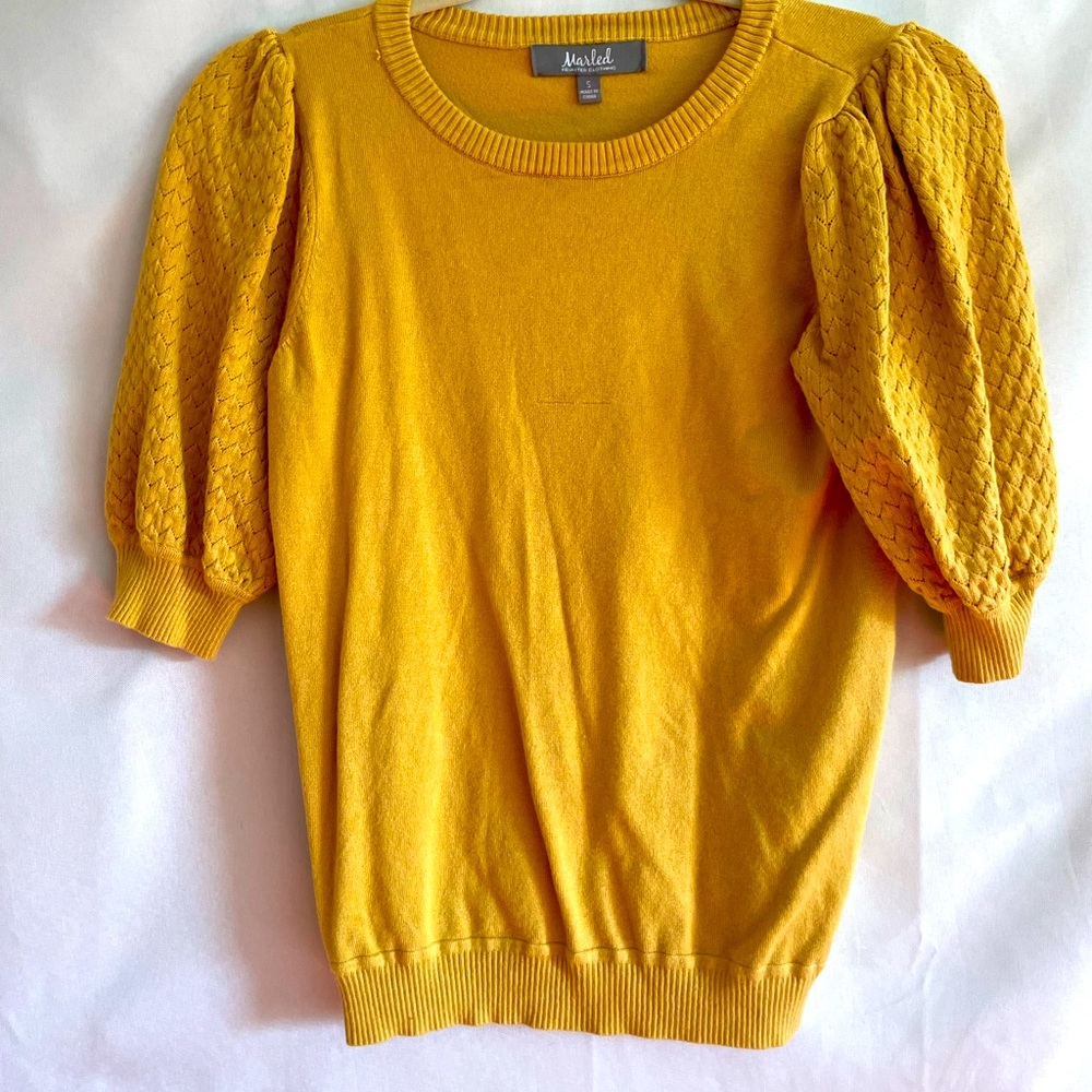Yellow S Blouse